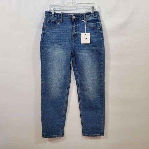I&M Jeans U.S.A. Juniors 13 Mom Jeans Medium Wash NWT - Picture 1 of 15